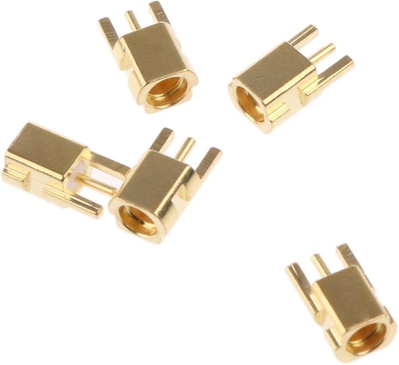 5 قطع موصل MMCX ذكر مطلي بالذهب لسماعات Shure SE215 SE315 SE425 - Image 2